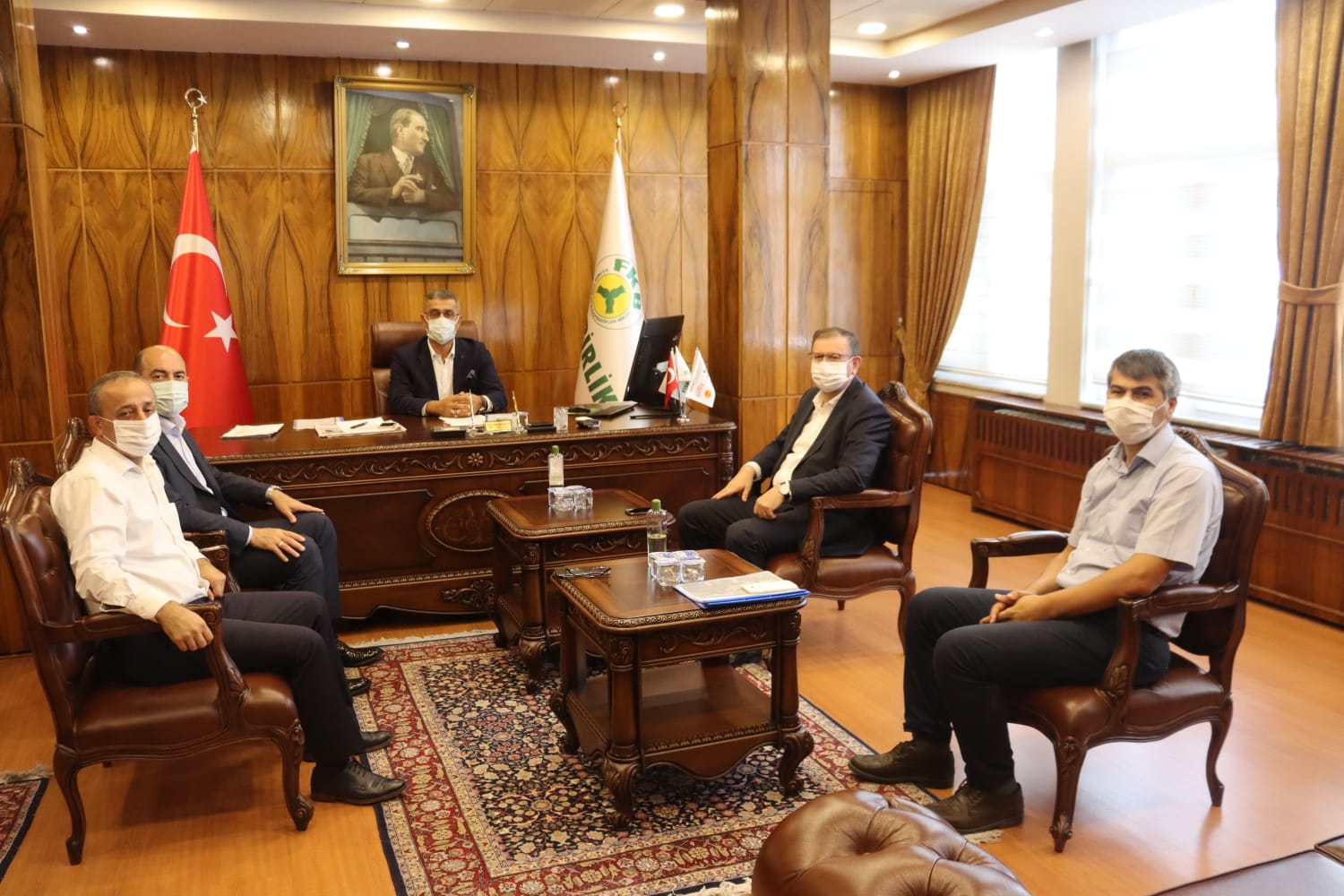 Samsun Büyükşehir Belediyesi Genel Sekreteri İlhan Bayram Ve Terme Belediye Başkanı Ali Kılıç'tan Fiskobirlik'e Ziyaret